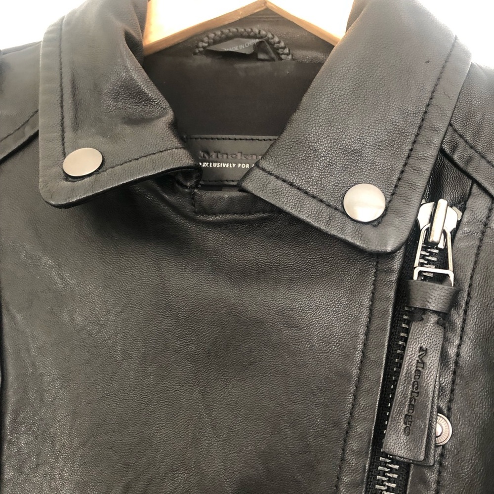Makage leather jacket for artizia